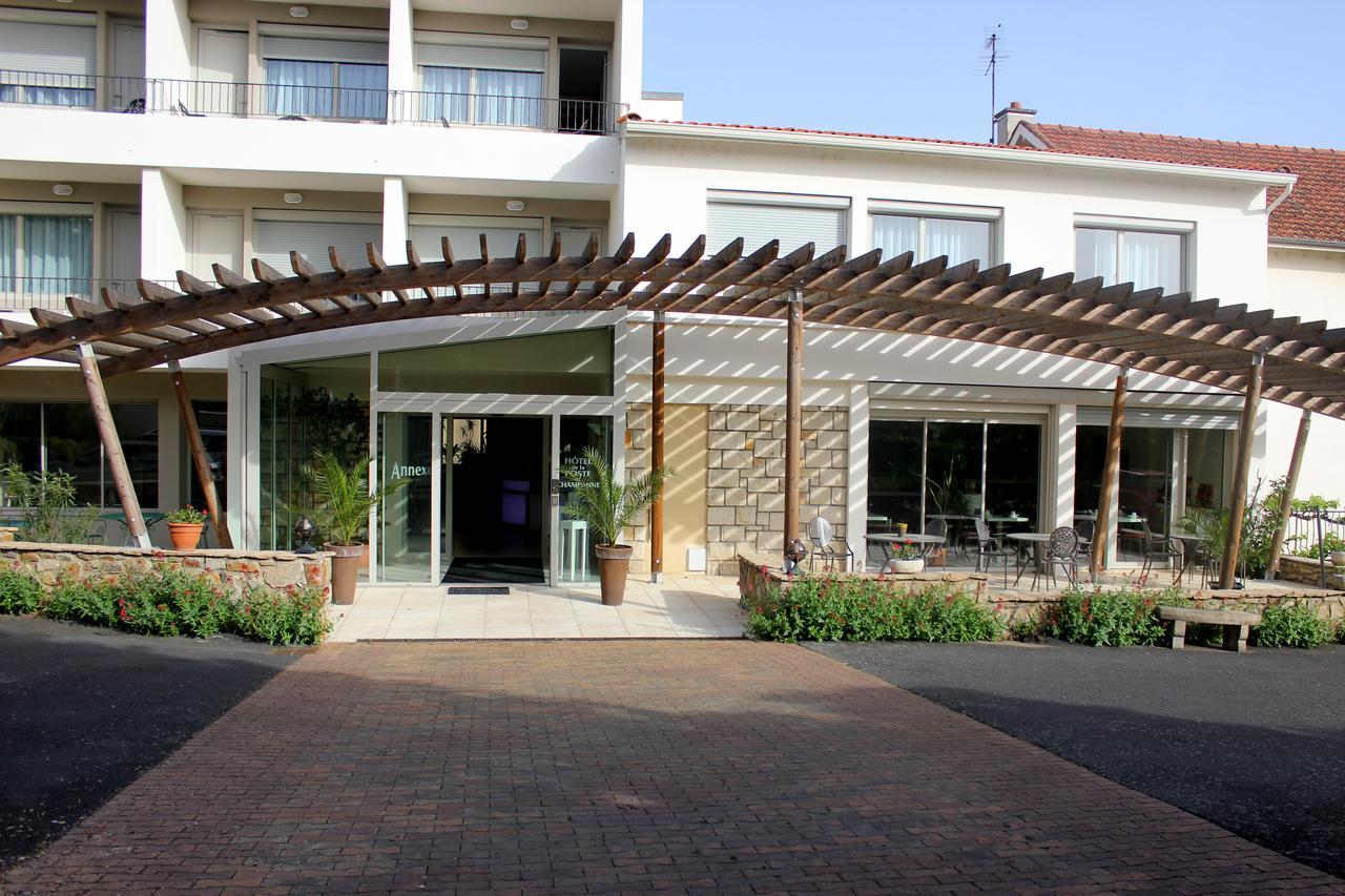 Hotel Poste Et Champanne Brioude Esterno foto