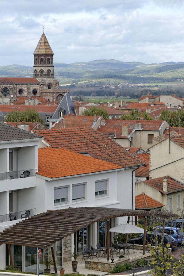 Hotel Poste Et Champanne Brioude Esterno foto