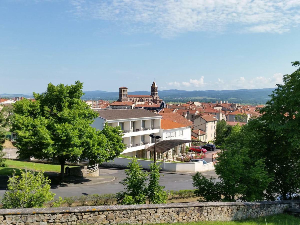Hotel Poste Et Champanne Brioude Esterno foto